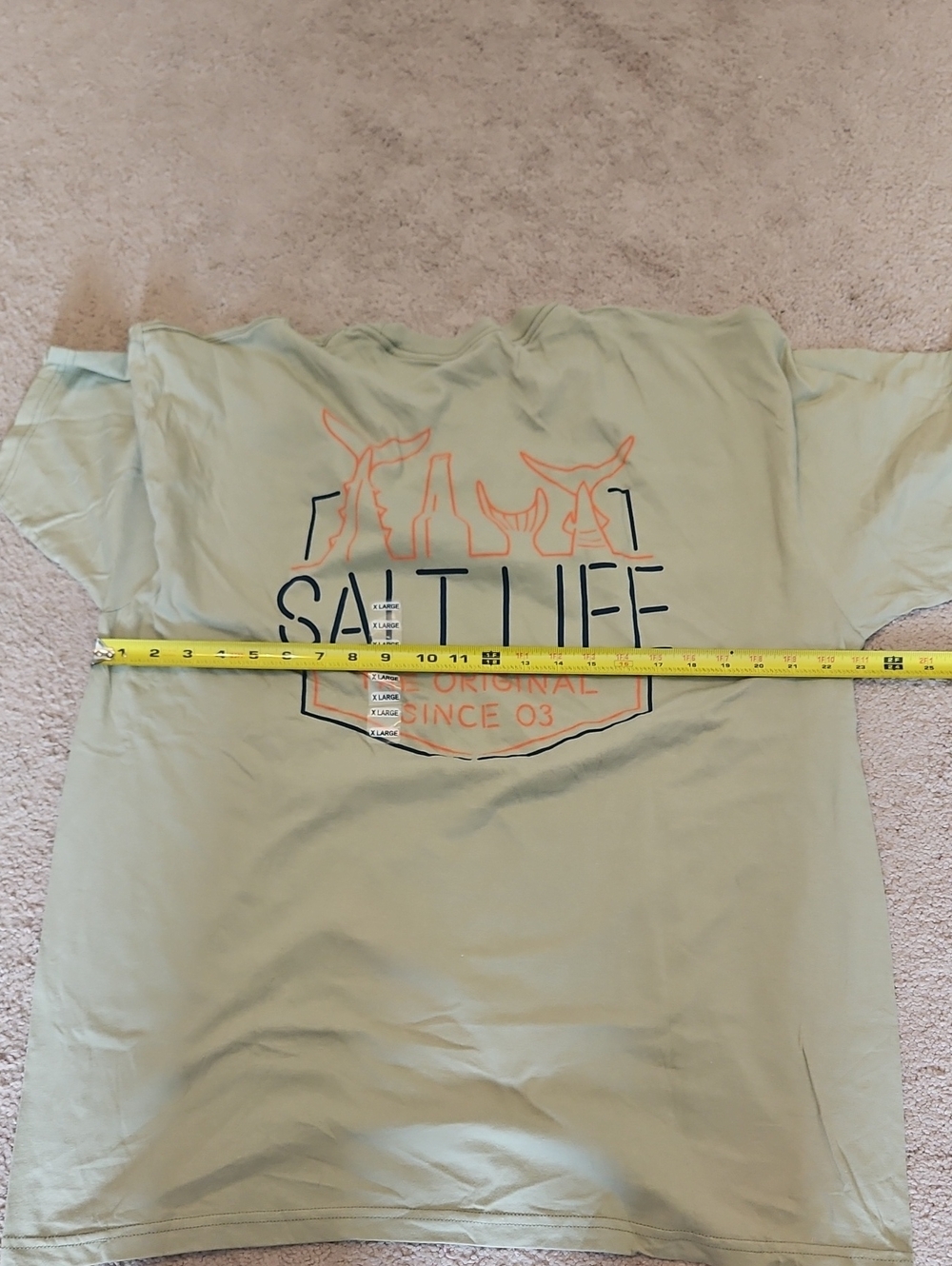 New Salt Life Graphic Tees - Mint & Khaki - Picture 15 of 16